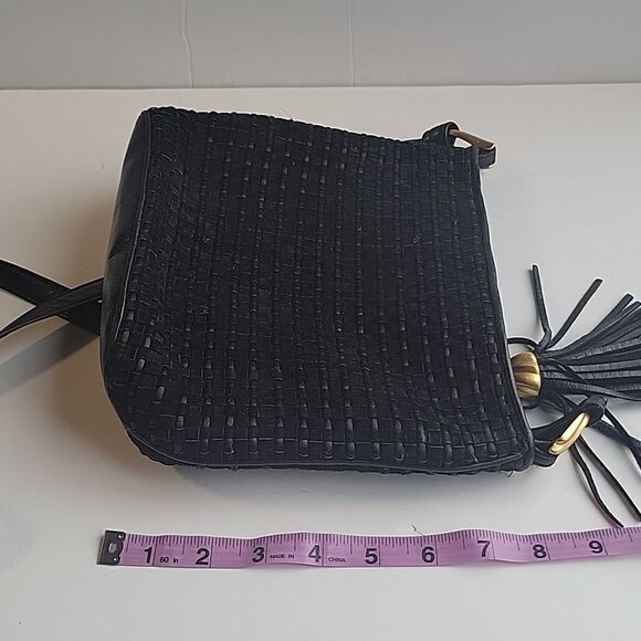 Sharif Woven Leather Bag - Picture 16 of 16